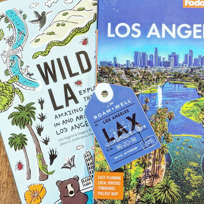 Luggage Tag Sticker: Los Angeles